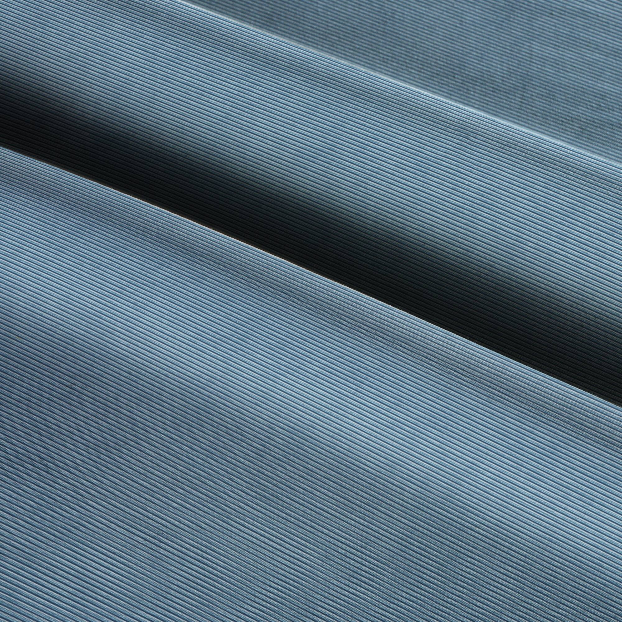 Springs Creative Modern Coastal Chambray Blue Valli Stripe Mohair Fabric